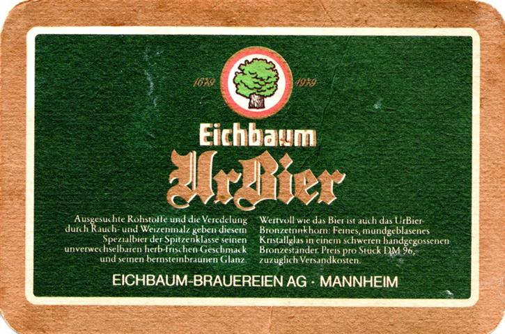 mannheim ma-bw eichbaum urbier 3b (recht180-o l neu-u herb und)